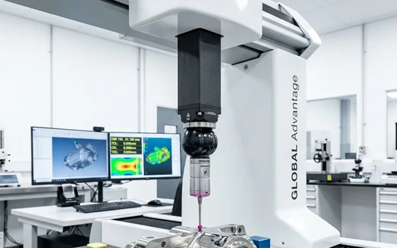 Inspeção metrológica tridimensional CMM e controle de qualidade ISO 9001:2015 no parque fabril do Portal Molde Injeção